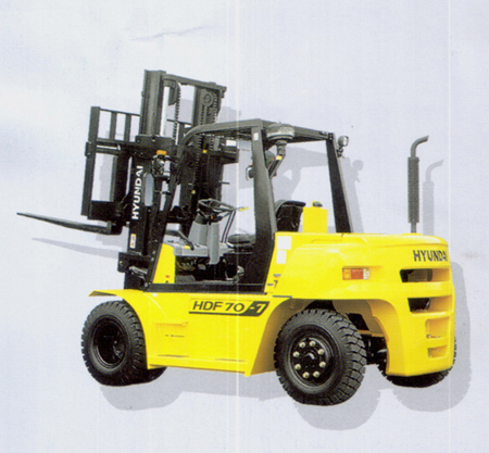 现代平衡重式内燃叉车(5.0吨7.0吨) CPCD50E/CPCD70E 