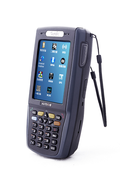 供应物流管理专用手持终端(PDA),带WIFI,GPRS,GPS,条码扫描等