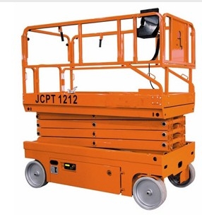 JCPT1212剪叉式高空作业平台,全电动升降机，12米高空升降平台