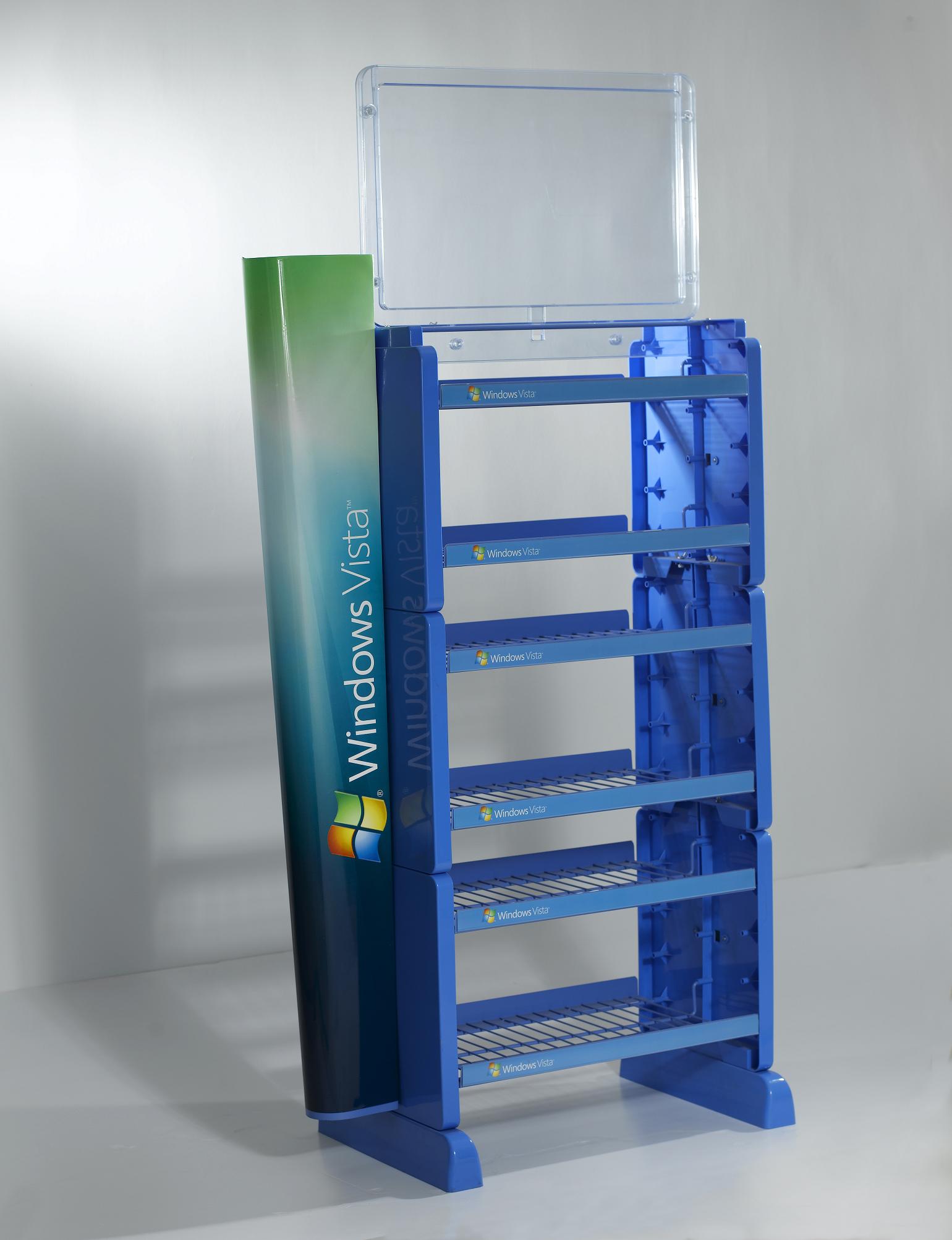 Microsoft五层塑料架