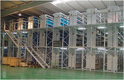 易达广州工厂仓储货架组合式阁楼货架