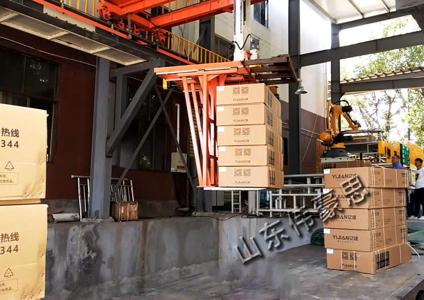 河北食品箱自动装卸设备 装车机器人厂商