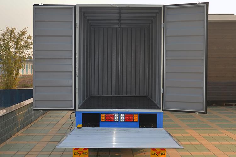 厂区厢式电动货车 蓄电池固定平台搬运车