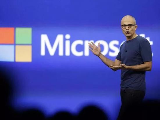 微软现任CEO萨蒂亚·纳德拉
