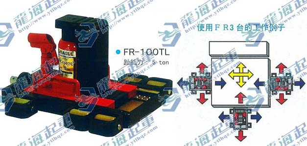 鹰牌（EAGLE）搬运精密设备的千斤顶龙海起重重磅推出