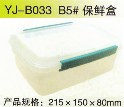 YJ-B033 B5#保鲜盒