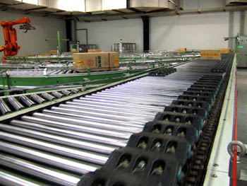 GJ113滑靴式分拣机