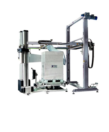 转盘式伸缩膜机