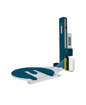 油压拖板车专用型转盘包膜机