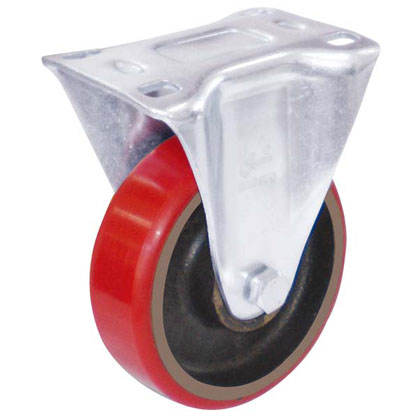 2B系列3寸平顶铁芯PU定向轮