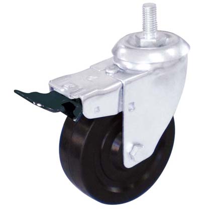 2B系列3寸丝杆防静电全刹轮