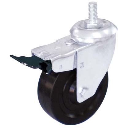 2B系列3寸平顶防静电全刹轮