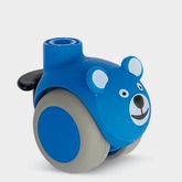SMILES 5525PJI050L51-10 BEAR, blue 家具脚轮 