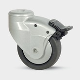 MONO 5025PJH100L51-10 RAL9006 家具脚轮 