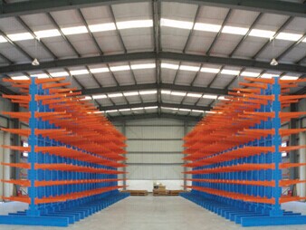 悬臂式货架 长型货物的存储方案