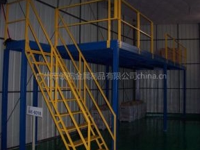 供应专业设计定做仓库阁楼式货架