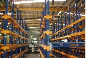 供应专业设计定做仓库驾入式货架