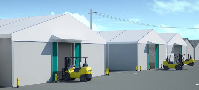 联排加工车间篷房