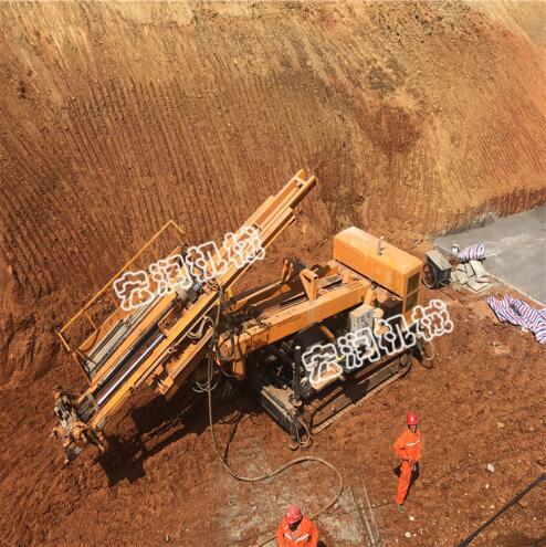  地基护坡锚固钻机  边坡支护工程锚杆钻机Z深能打几米