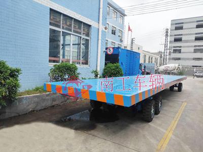 30吨12米长重型全挂平板拖车