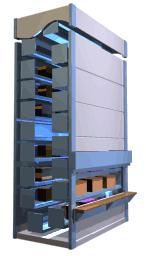 自动货柜-垂直回转柜，垂直回转式仓储系统